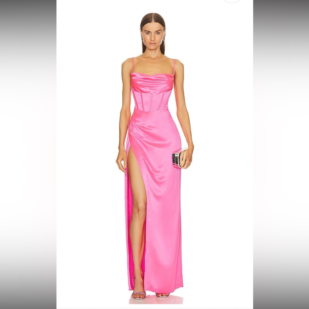 retrofete Rosa Dress in Hyper Pink